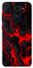 Чехол Black red marble для Xiaomi Redmi 10X