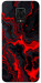 Чехол Black red marble для Xiaomi Redmi Note 9 Pro