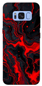 Чехол Black red marble для Galaxy S8 (G950)