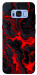 Чехол Black red marble для Galaxy S8 (G950)