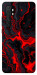Чехол Black red marble для Xiaomi Mi Note 10 Lite