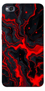 Чехол Black red marble для Xiaomi Redmi 4A
