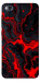 Чехол Black red marble для Xiaomi Redmi 4A