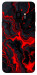Чохол Black red marble для Galaxy S9