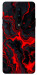 Чохол Black red marble для OnePlus 8