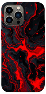 Чехол Black red marble для iPhone 12 Pro Max