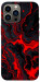 Чехол Black red marble для iPhone 12 Pro Max