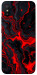 Чехол Black red marble для Xiaomi Redmi 9A