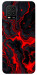 Чехол Black red marble для Xiaomi Mi 10 Lite