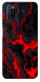 Чехол Black red marble для Oppo A92