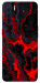 Чехол Black red marble для Oppo A91