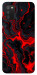 Чехол Black red marble для Galaxy A02s