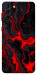 Чохол Black red marble для Galaxy S21+