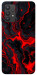 Чохол Black red marble для Galaxy A32 4G