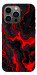 Чехол Black red marble для iPhone 13 Pro