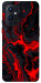 Чохол Black red marble для OnePlus 9