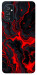 Чехол Black red marble для Galaxy M52