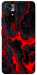 Чехол Black red marble для Xiaomi Poco M4 Pro 5G