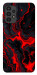 Чехол Black red marble для Galaxy A13 4G