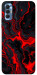 Чехол Black red marble для TECNO Spark 8P