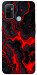 Чехол Black red marble для Oppo A32
