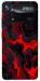 Чохол Black red marble для Xiaomi Poco X4 Pro