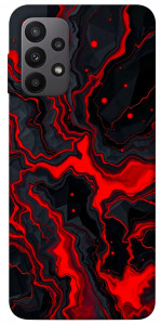 Чехол Black red marble для Galaxy A23