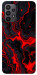 Чехол Black red marble для Galaxy A23