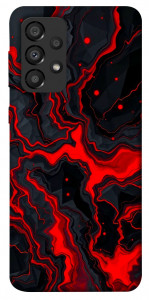 Чохол Black red marble для Galaxy A33 5G