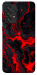 Чехол Black red marble для Galaxy A33 5G