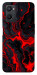 Чехол Black red marble для Oppo A96