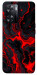 Чехол Black red marble для Oppo A57s