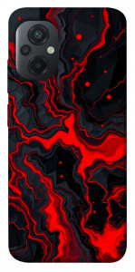 Чохол Black red marble для Xiaomi Poco M5