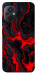 Чехол Black red marble для Xiaomi Poco M5