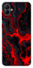 Чехол Black red marble для Galaxy A04