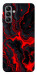 Чехол Black red marble для Galaxy A04s