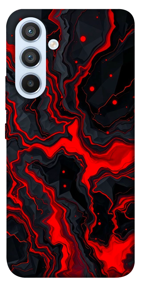 Чехол Black red marble для Galaxy A54 5G