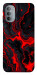 Чехол Black red marble для Motorola Moto G31