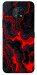 Чехол Black red marble для Nokia G50