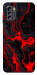 Чехол Black red marble для Nokia G60