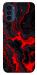 Чохол Black red marble для Motorola Moto G41
