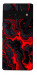 Чехол Black red marble для Google Pixel 6 Pro