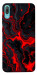 Чехол Black red marble для Huawei Y6 Pro (2019)