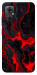 Чехол Black red marble для Xiaomi Redmi Note 11R