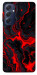 Чехол Black red marble для Galaxy M54 5G