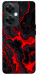 Чехол Black red marble для OnePlus Nord CE 3 Lite