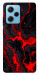 Чохол Black red marble для Xiaomi Poco X5 Pro 5G
