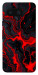 Чехол Black red marble для Google Pixel 8
