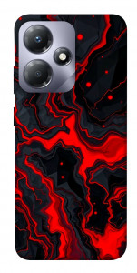 Чехол Black red marble для Infinix Hot 30i