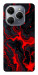 Чехол Black red marble для TECNO Spark 20 Pro